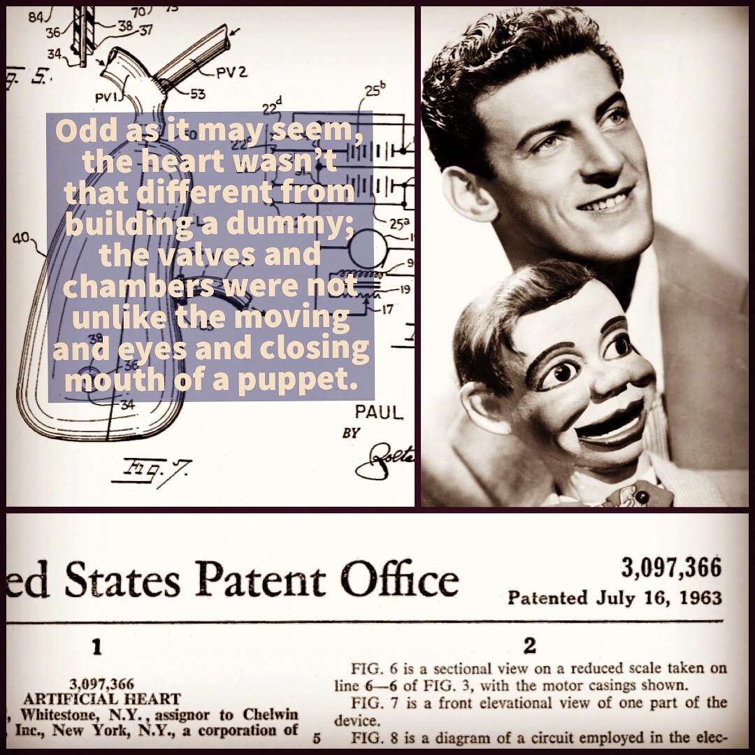 Paul Winchel the voice of Tigger invents an artificial heart